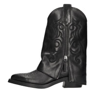 Stivaletti texani in pelle 