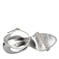 Sandali Cappa Blade in pelle e strass 