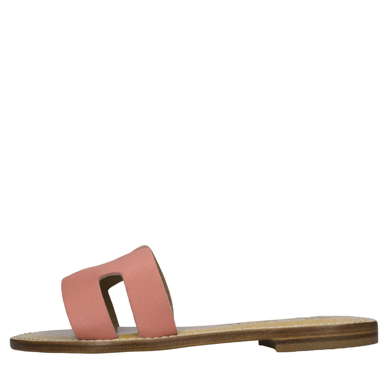 Mules in pelle 