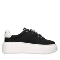 Sneakers in ecopelle con applicazioni 