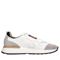 Sneakers in pelle e camoscio 