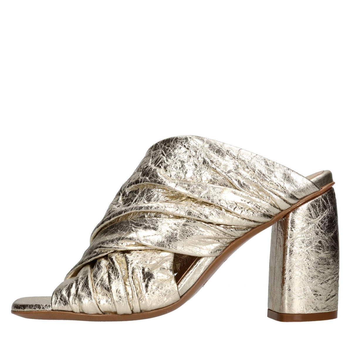 Mules in pelle 