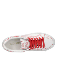 Sneakers in pelle 