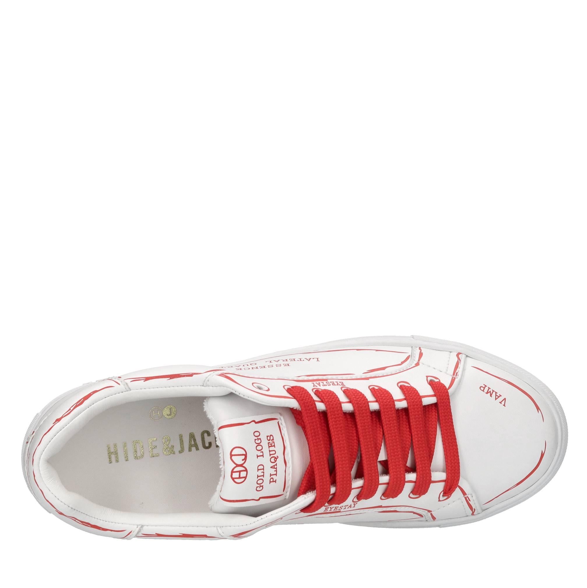 Sneakers in pelle 