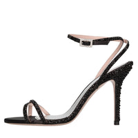 Sandali Charlize in tessuto e strass 