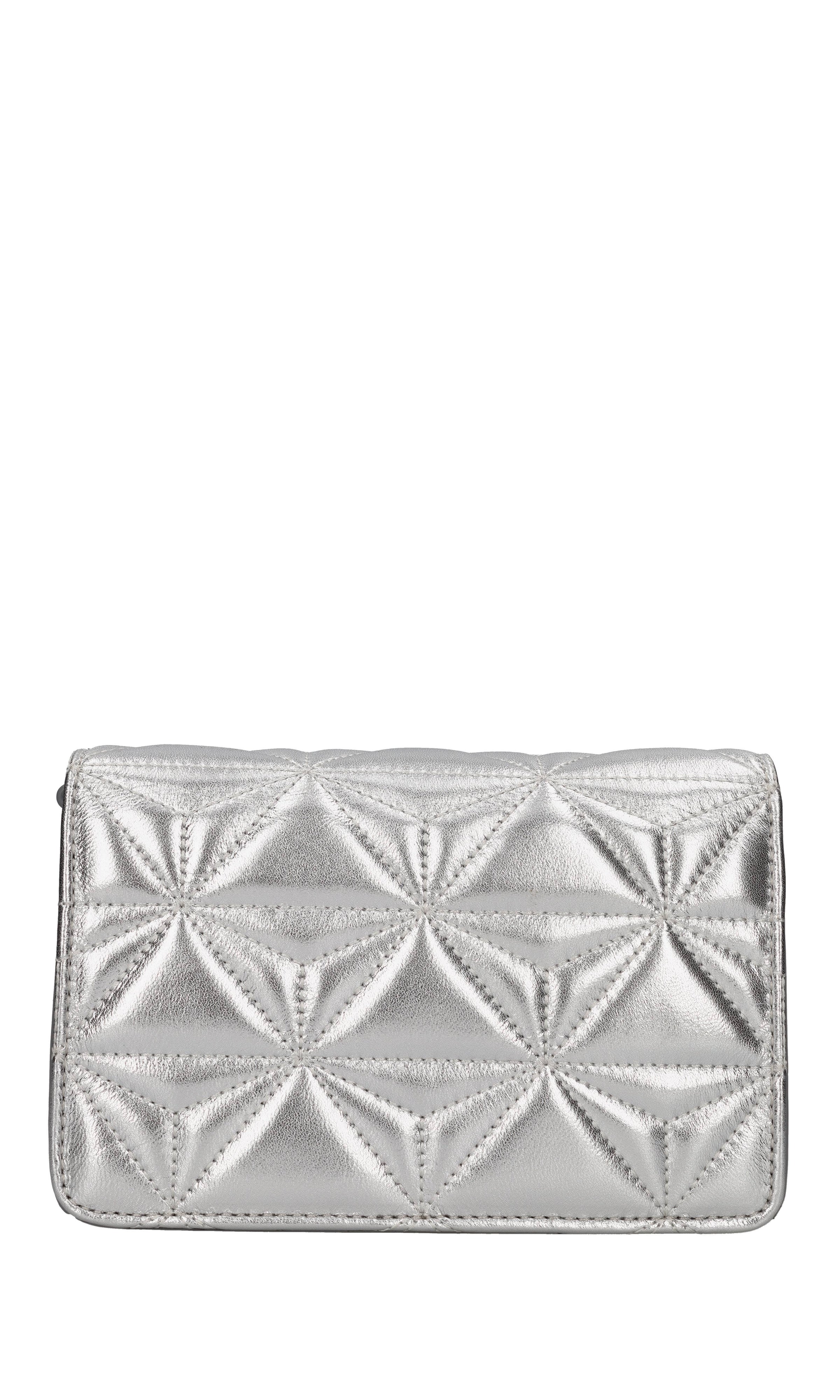 Borsa in pelle laminata 
