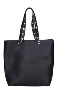 Borsa in ecopelle e borchie 