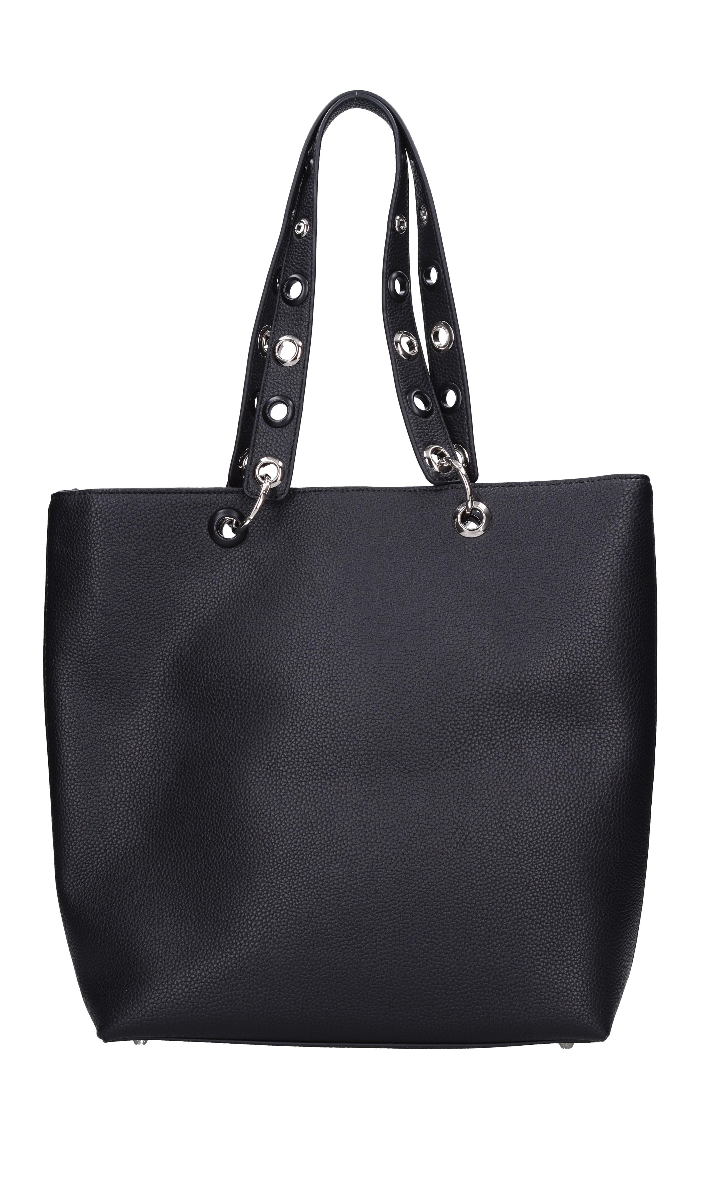 Borsa in ecopelle e borchie 
