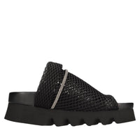 Mules modello Simi Tridy in tessuto 