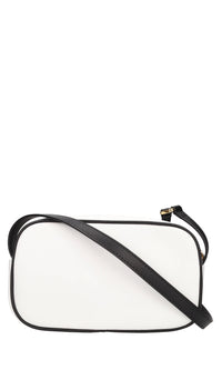 Borsa in pelle con logo 