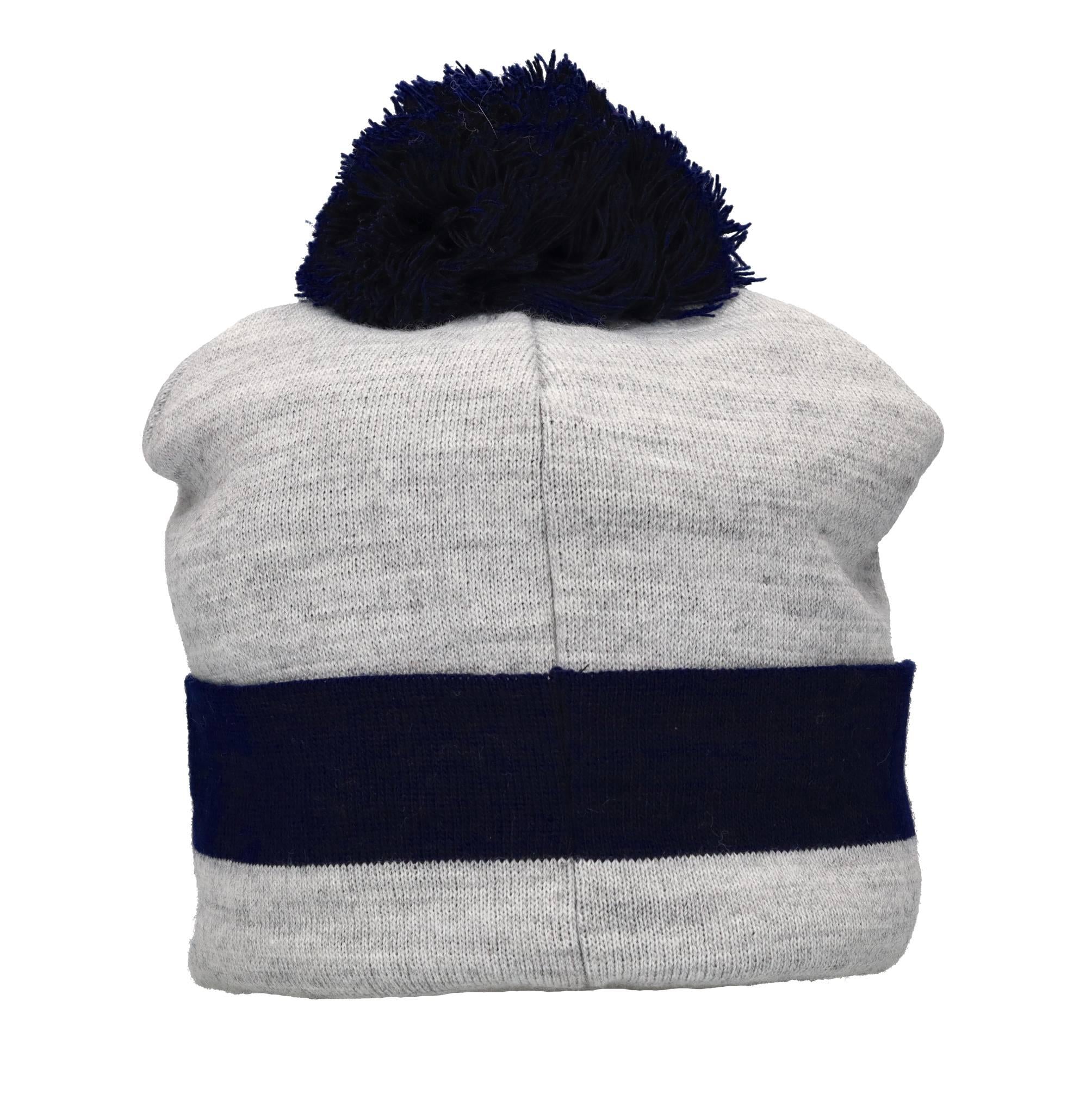 Cappellino con pom-pon in tessuto acrilico 