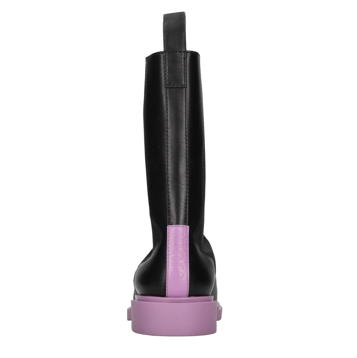 Stivaletti Vera 020 in pelle e tessuto 