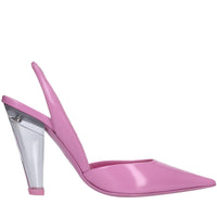 Décolleté slingback Kristen in pelle 