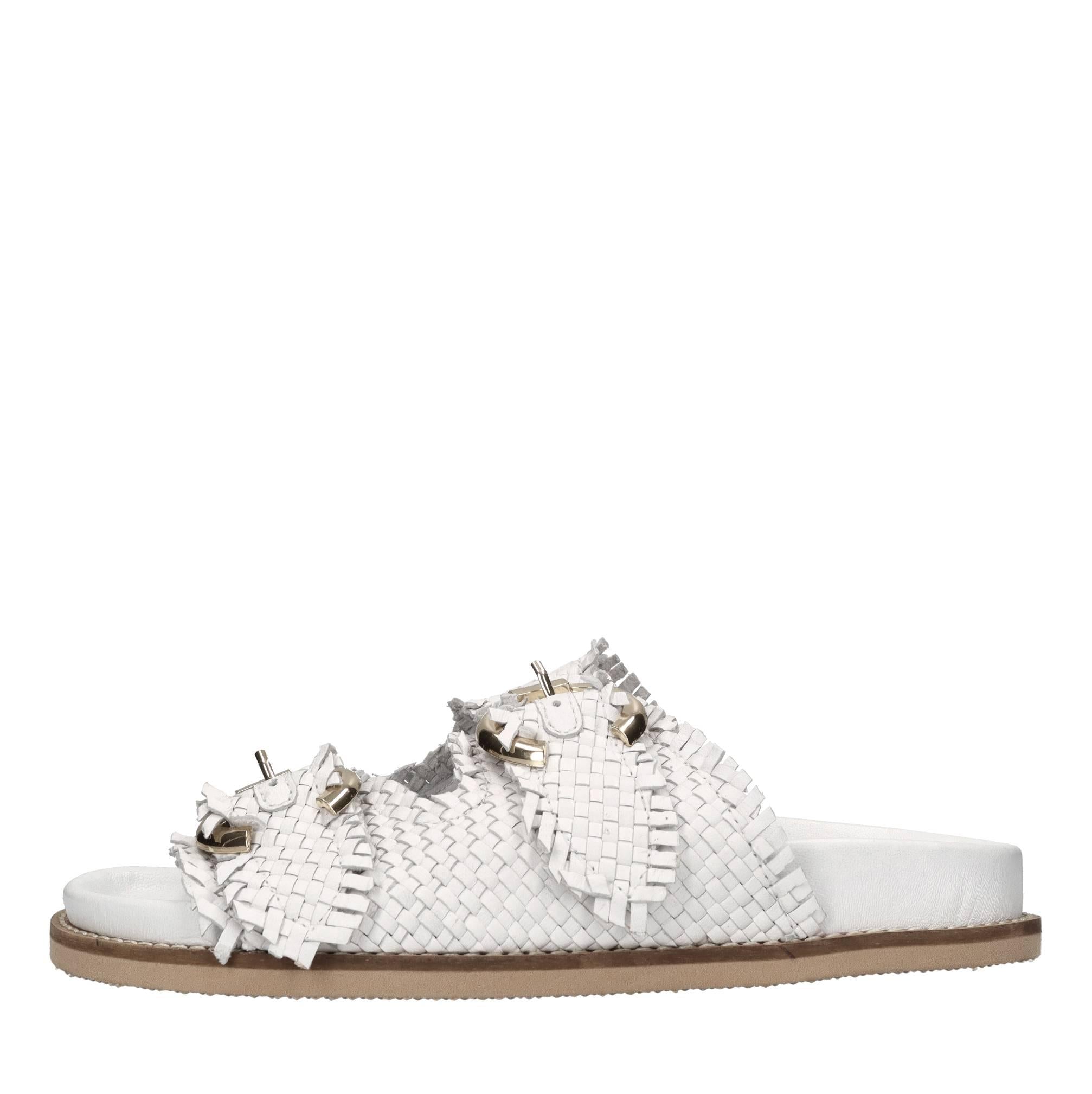 Mules in pelle 