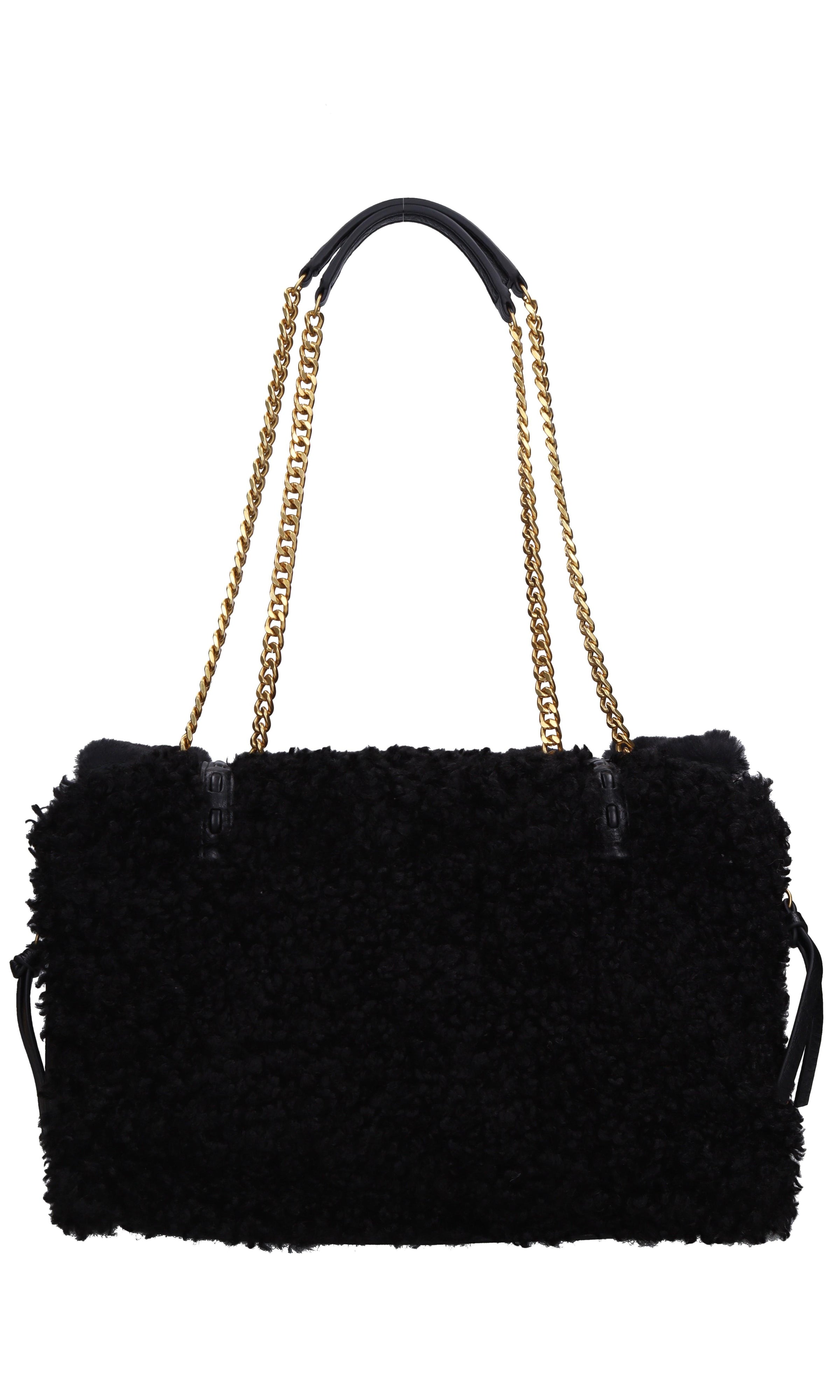 Borsa Space Sheep in ecopelliccia 