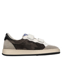 Sneakers in pelle e camoscio 
