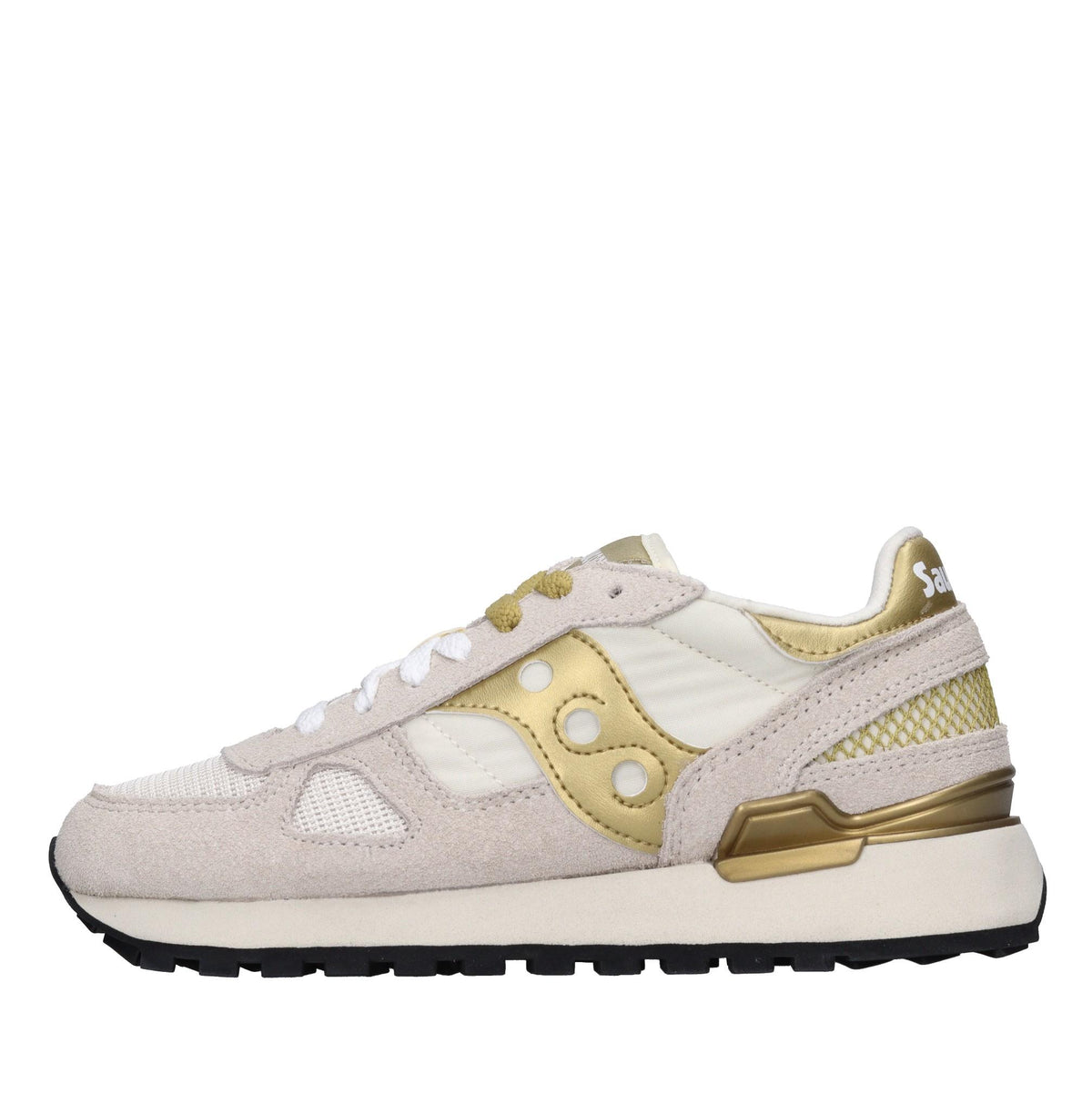 Sneakers Shadow in camoscio e tessuto 