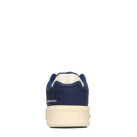 Sneakers modello STRIDE 01 in tessuto ed ecopelle 