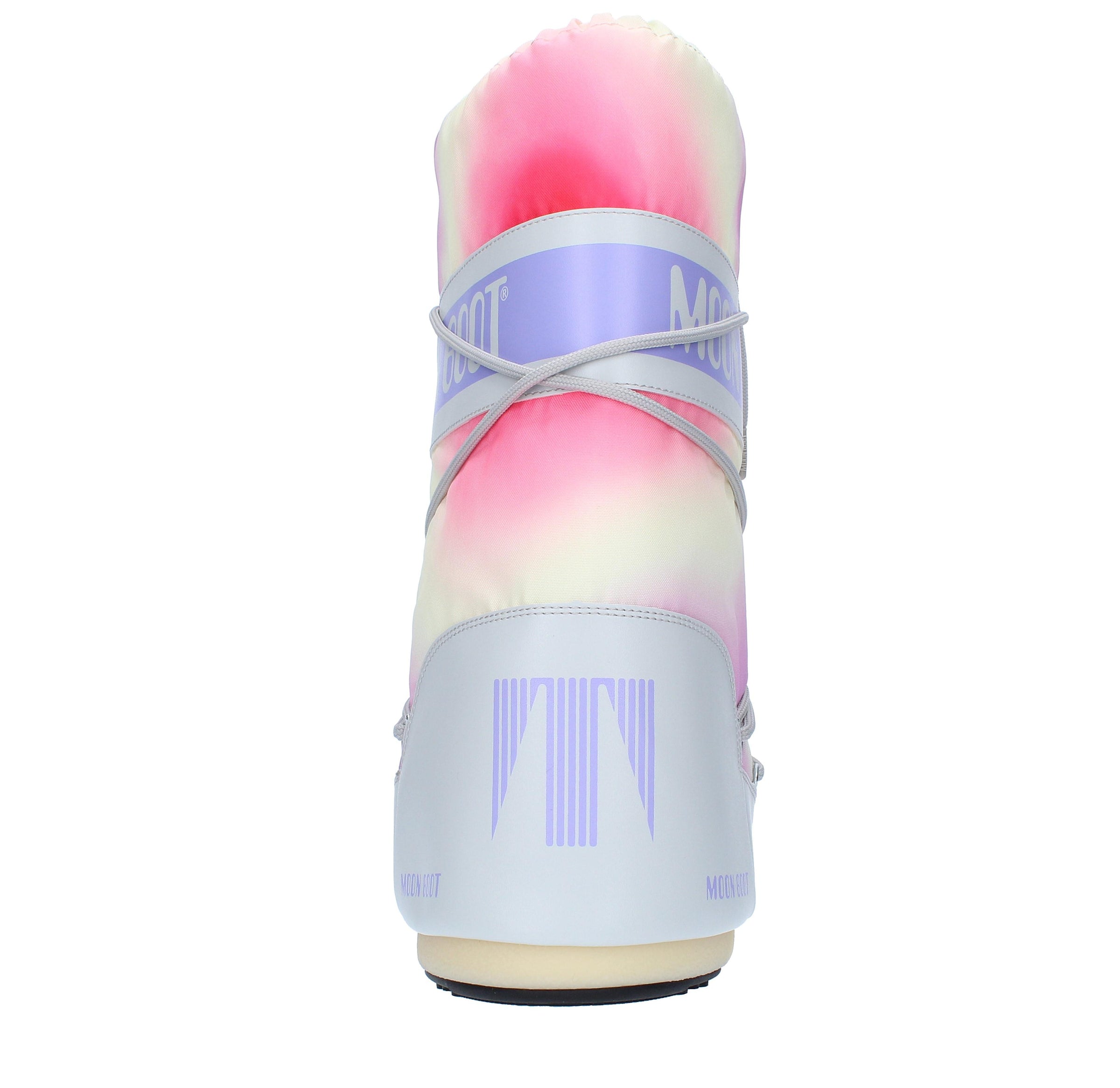 Stivali da neve modello ICON TIE DYE MOON BOOT in nylon tecnico idrorepellente 