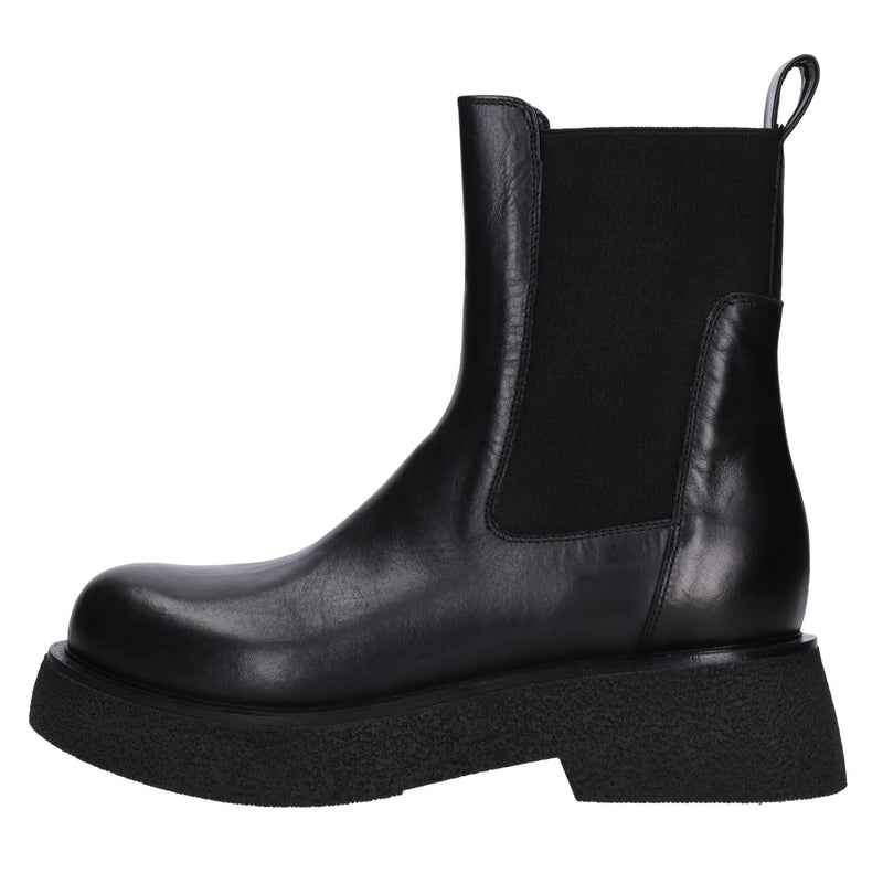 Stivaletti beatles in pelle 