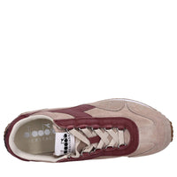 Sneakers modello HERITAGE in tessuto e pelle scamosciata 
