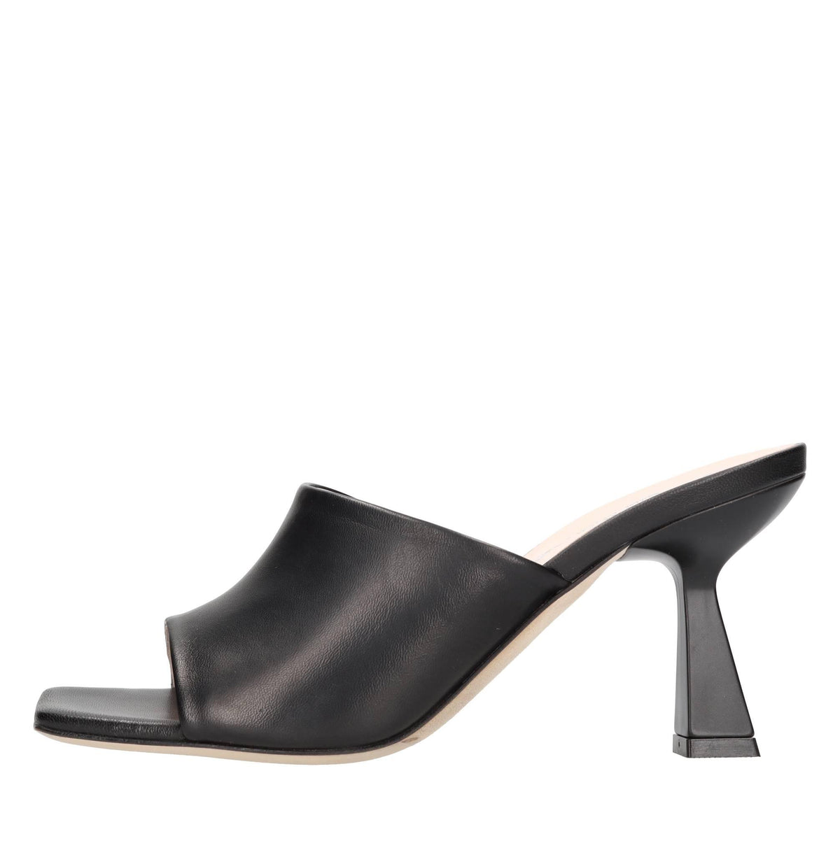 Mules in pelle 