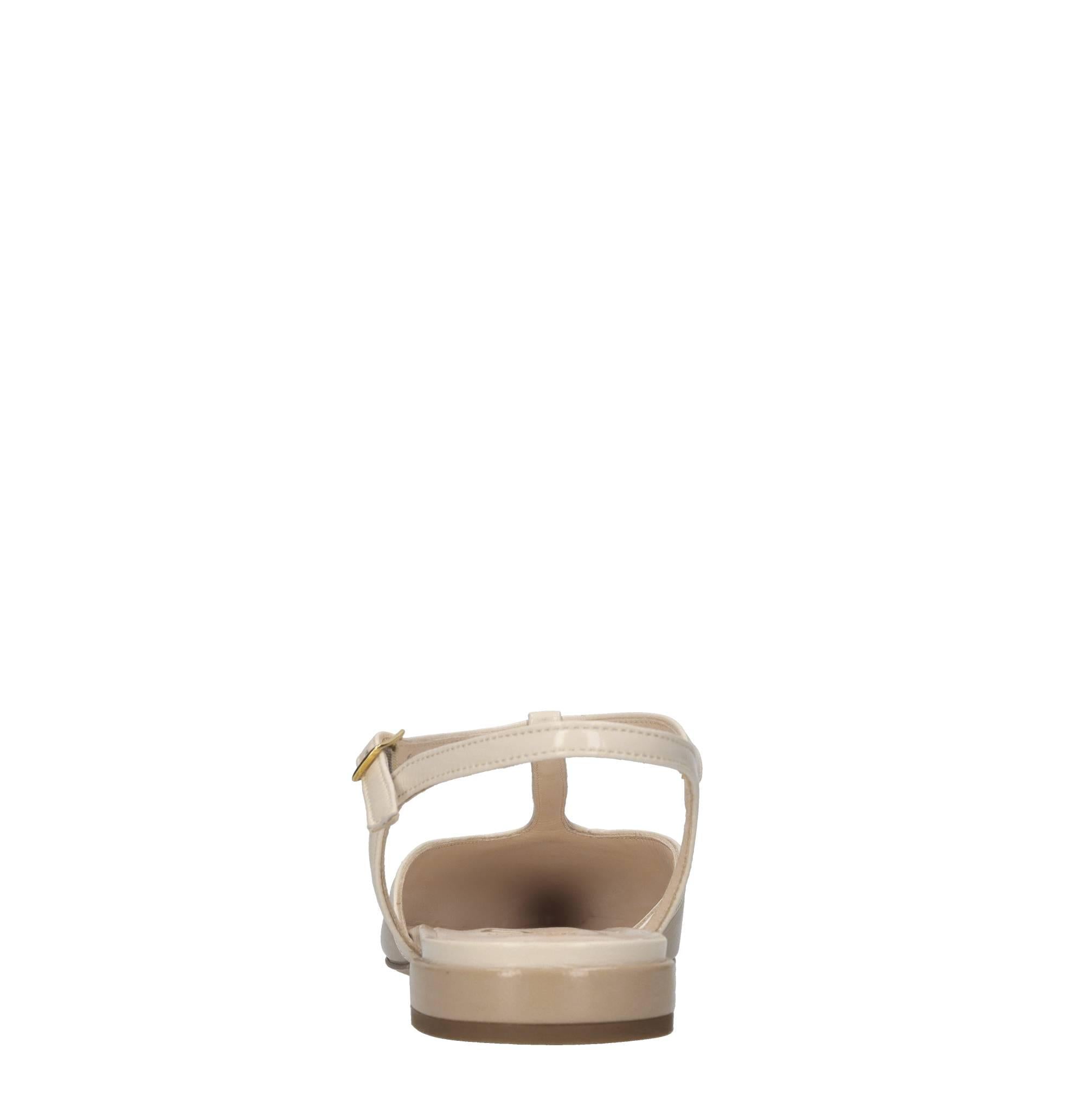 Ballerine slingback in pelle 