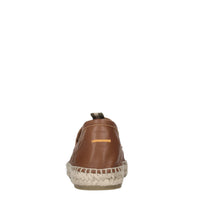 Mocassini espadrillas Nacho in pelle e rafia 