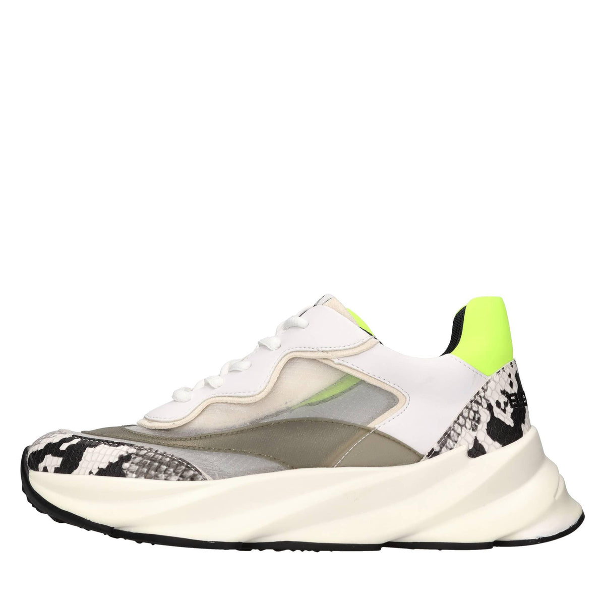 Sneakers in multimateriale 