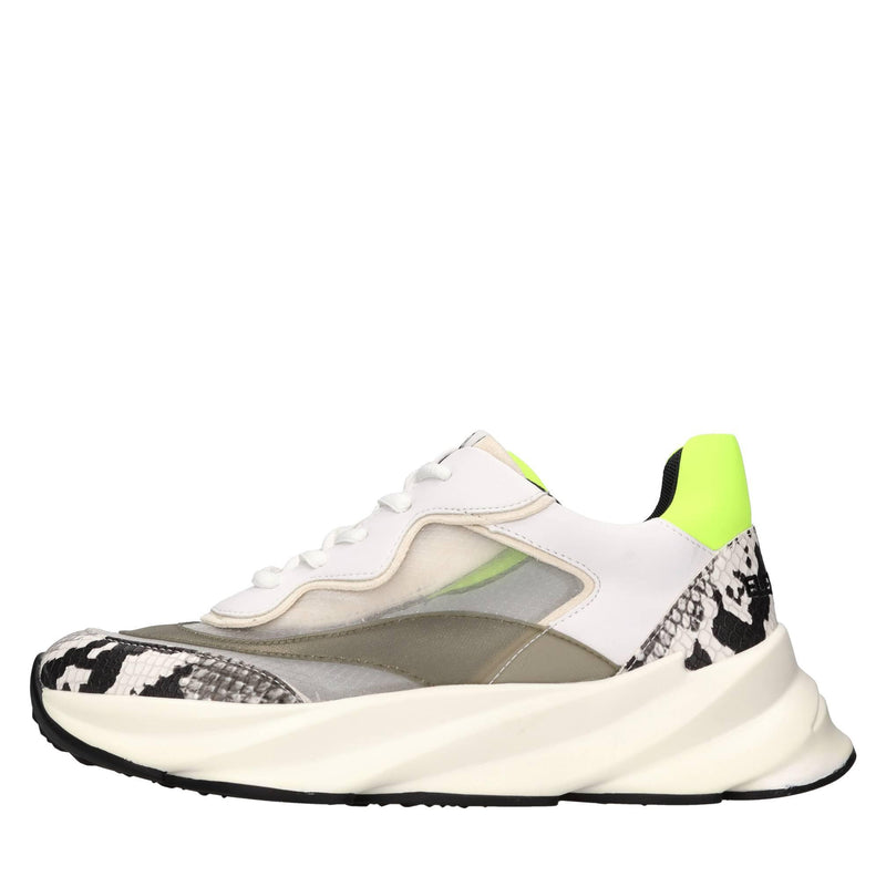 Sneakers in multimateriale 