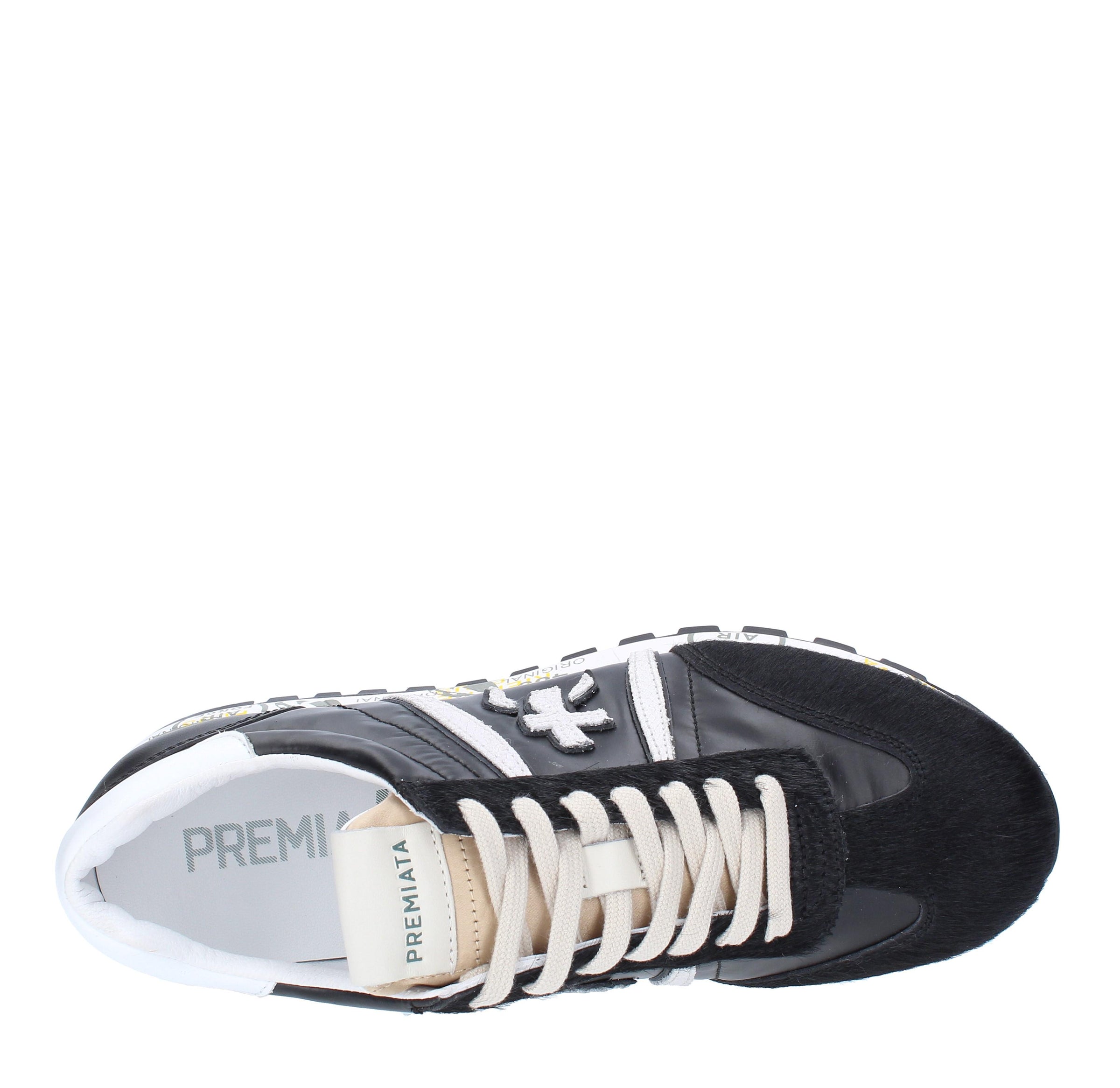 Sneakers LUCYD PREMIATA in pelle e cavallino 