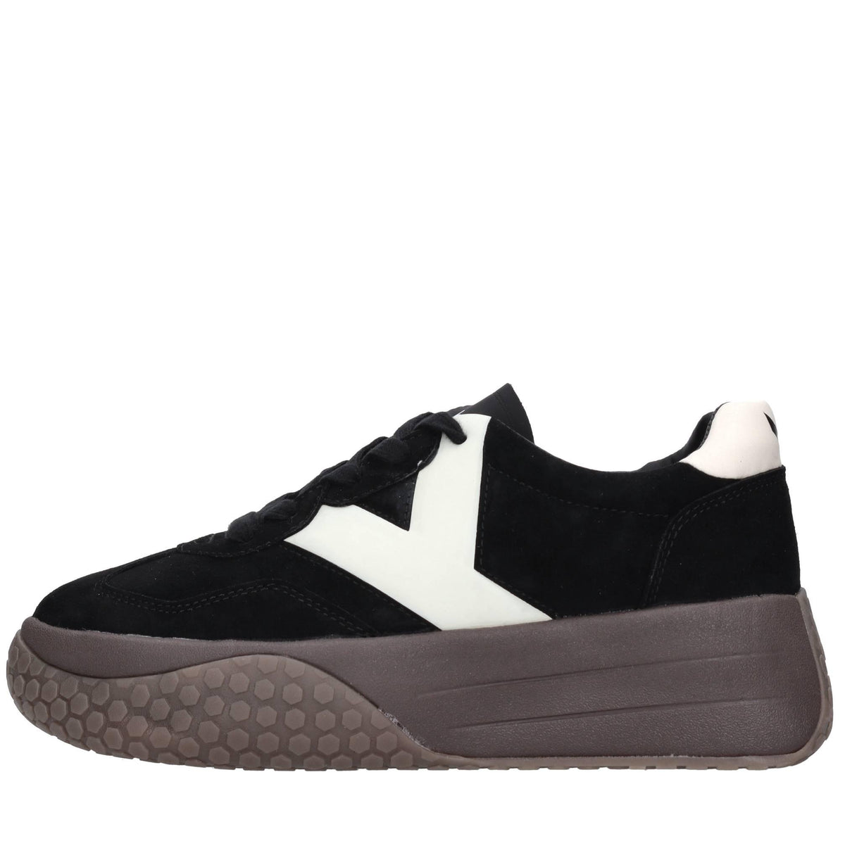 Sneakers in camoscio ed ecopelle 
