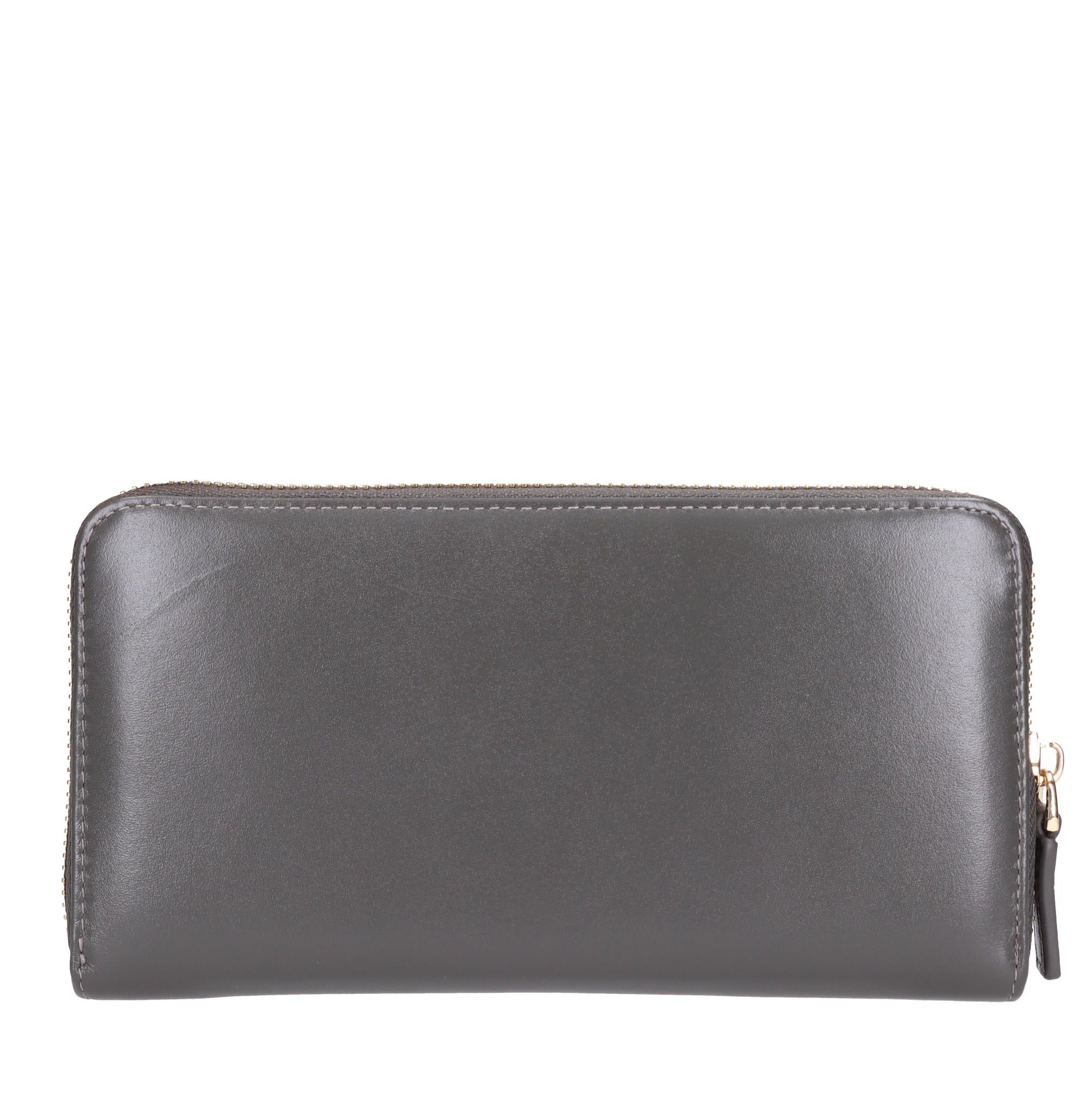 Portafoglio Giant logo big wallet in pelle 