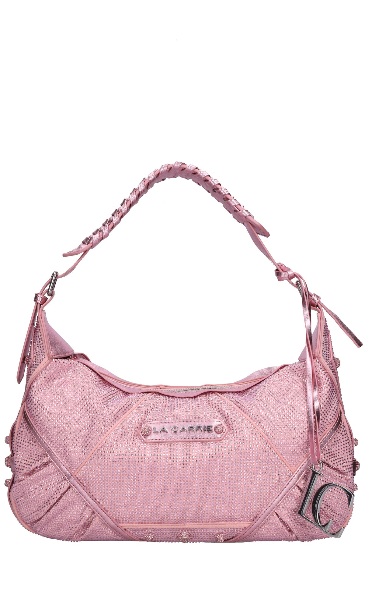 Borsa Microstars in ecopelle e strass 