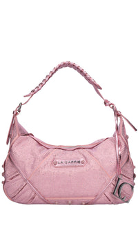 Borsa Microstars in ecopelle e strass 