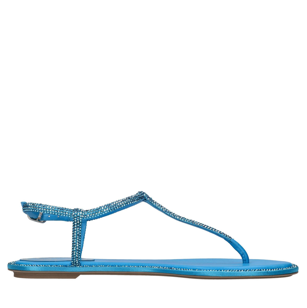 Sandali Diana in pelle e strass 