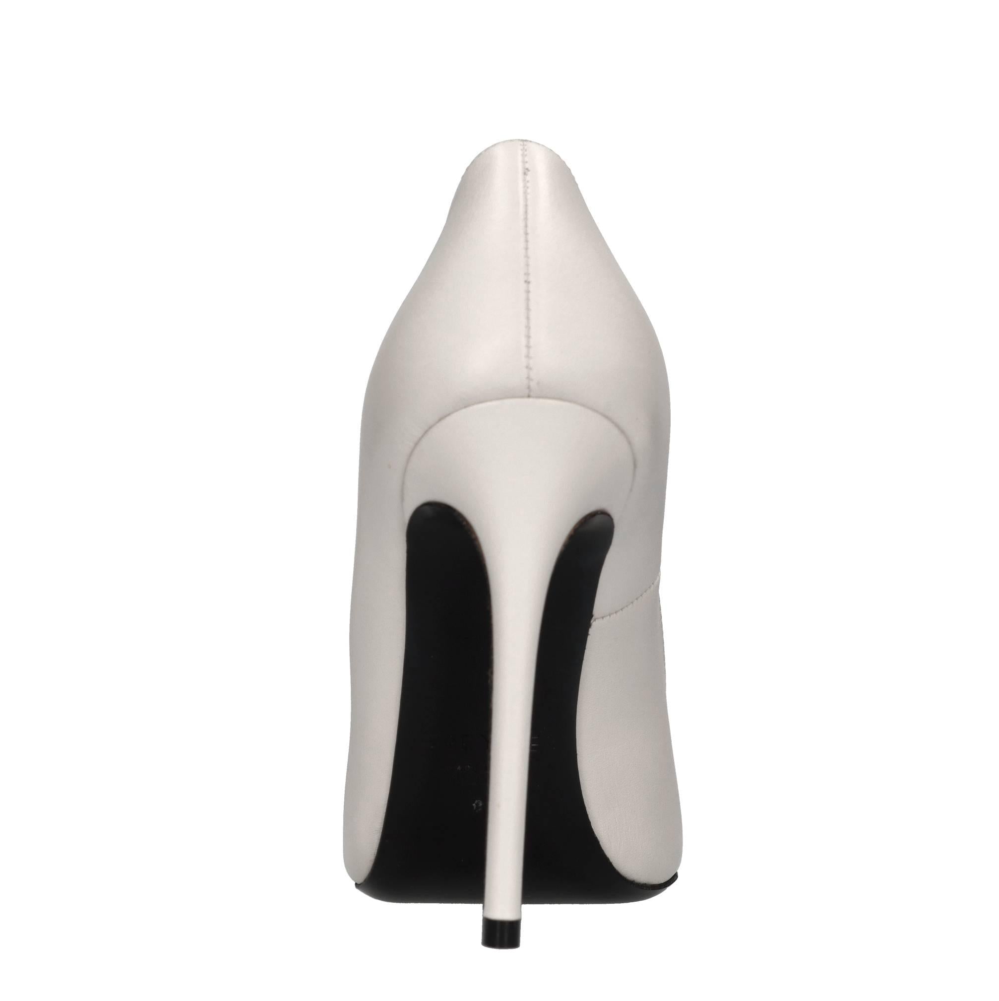 Décolleté in pelle 