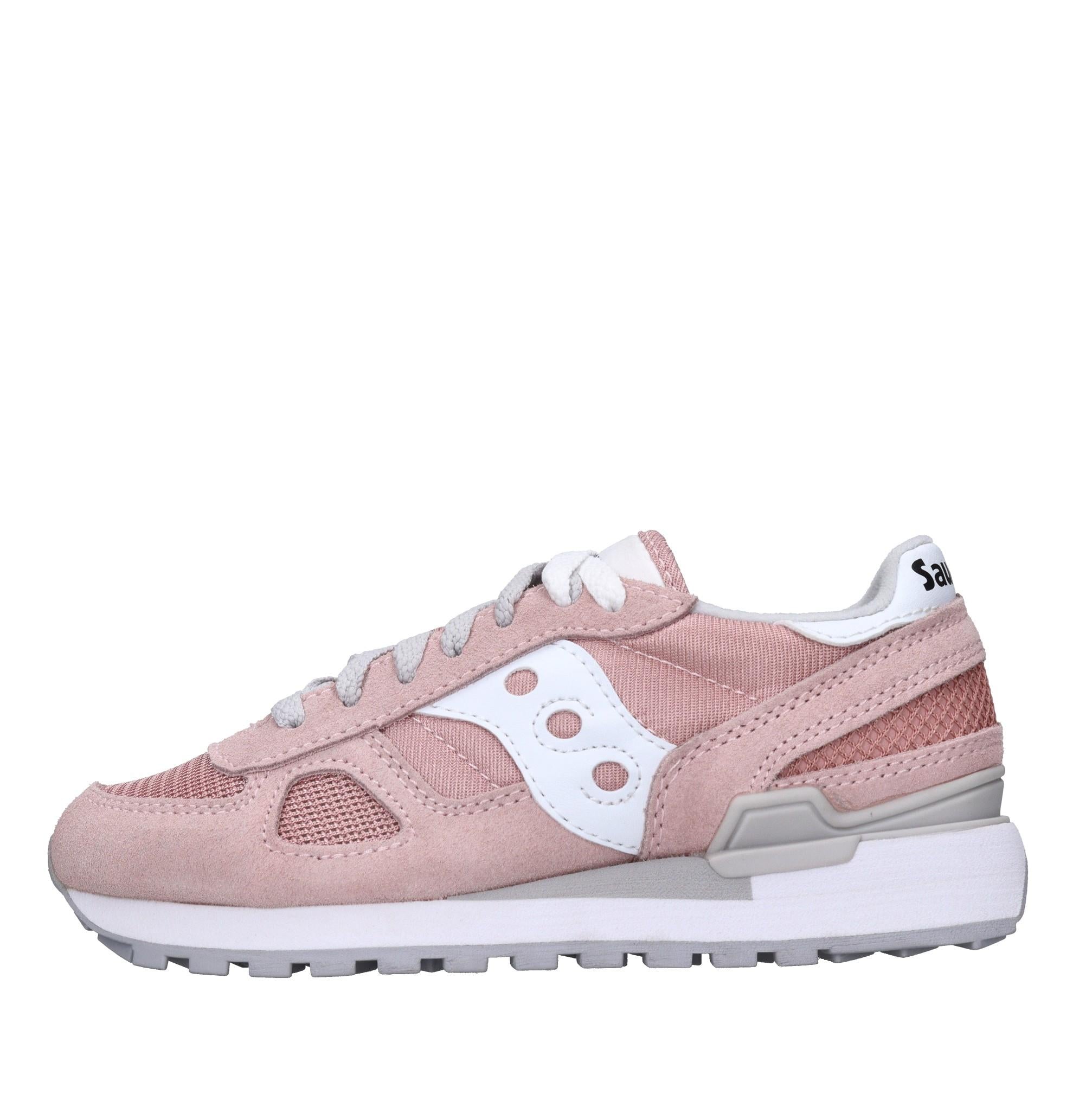 Sneakers in camoscio e tessuto 