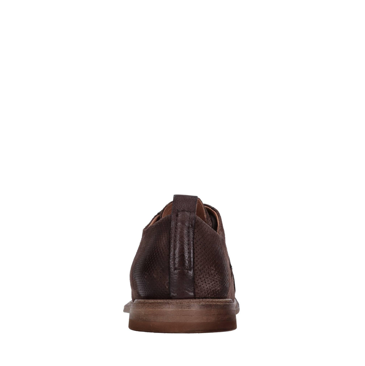 Stringate in pelle e camoscio 