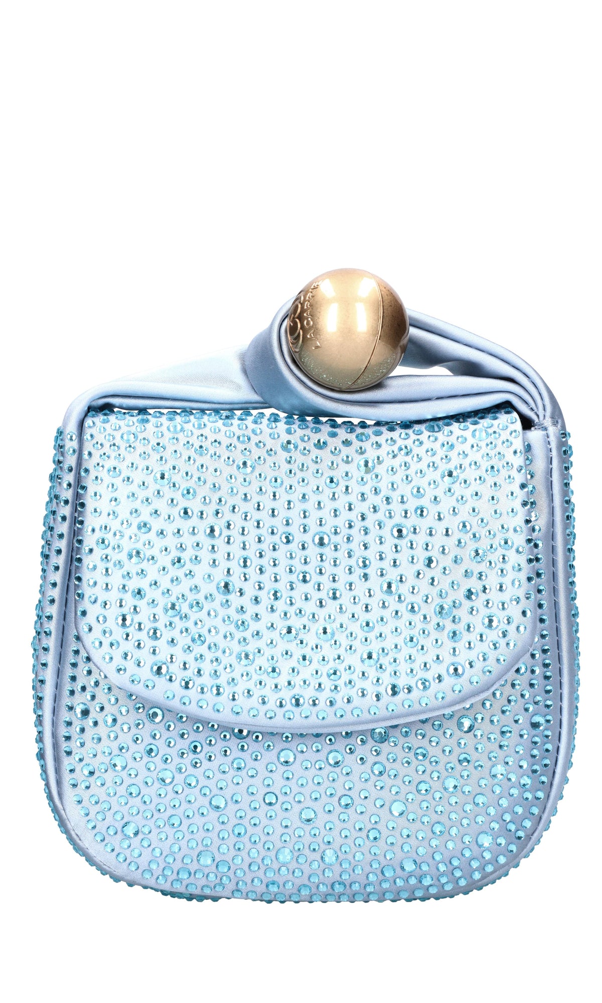 Borsa Night Edition in raso e strass 