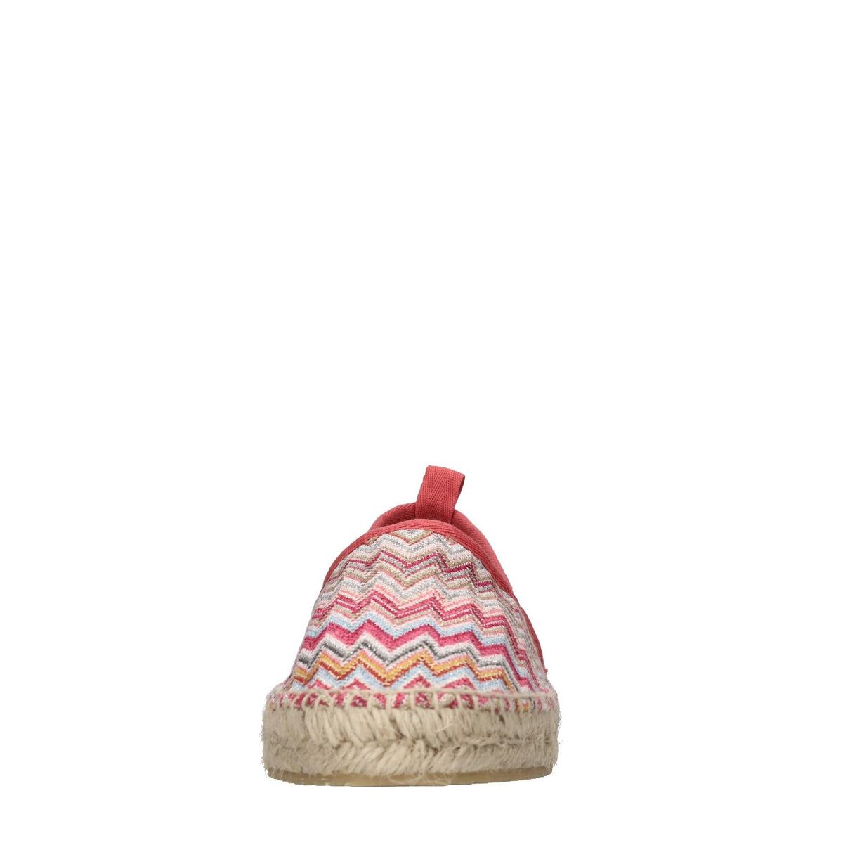 Espadrillas in tessuto zig zag 