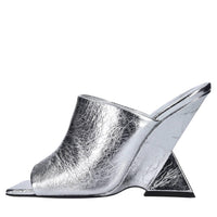 Mules in pelle 