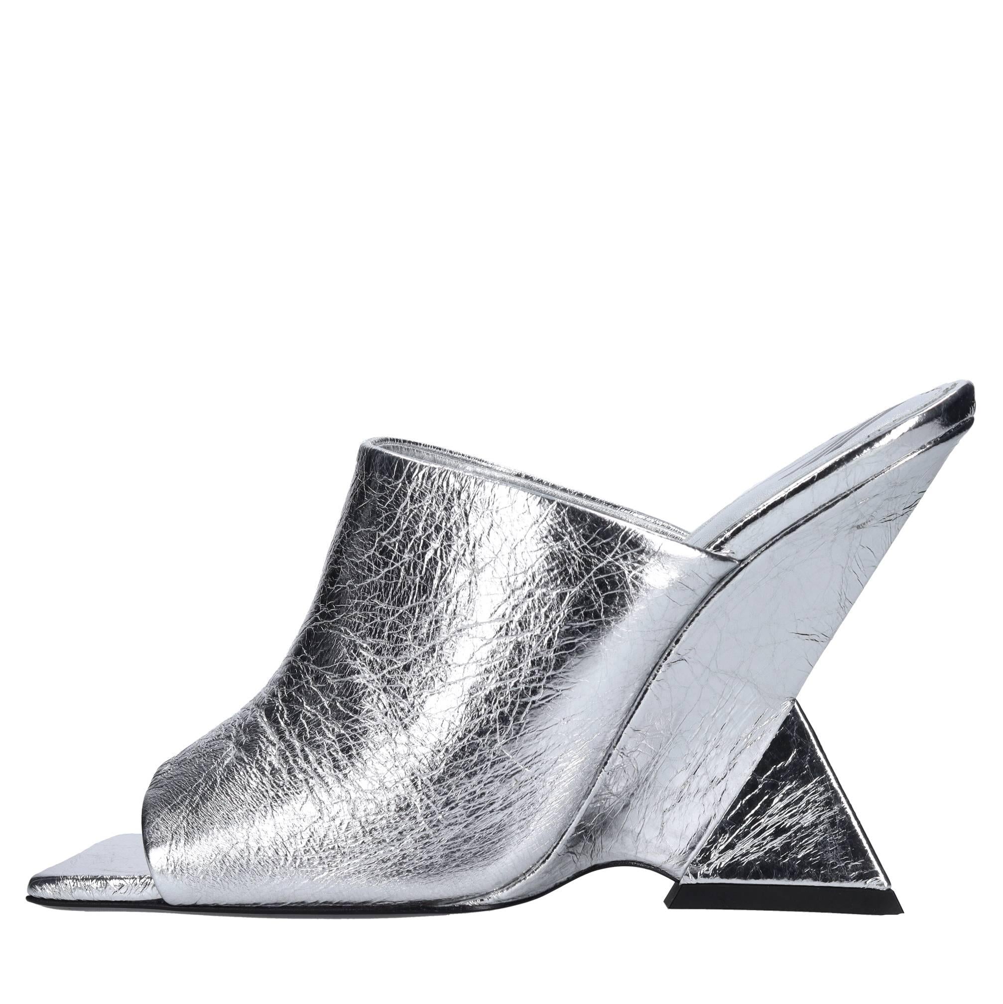 Mules in pelle 