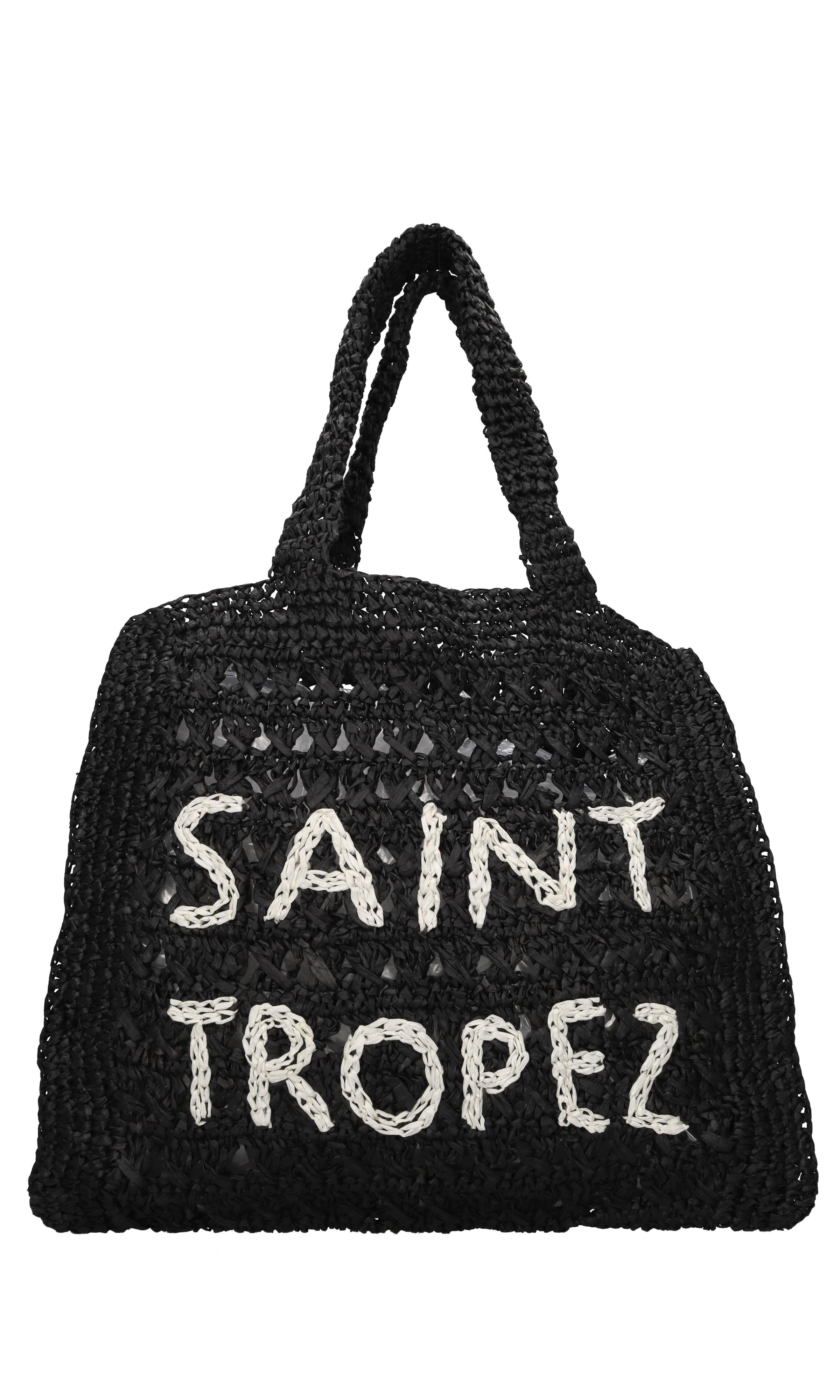 Borsa Saint Tropez in rafia 