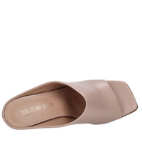 Mules in pelle 