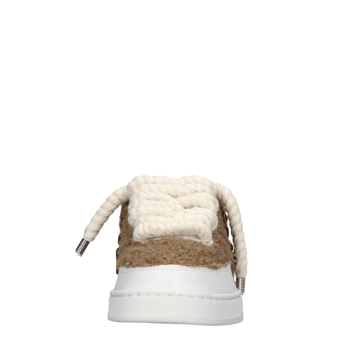 Sneakers in ecopelle ed ecopelliccia 
