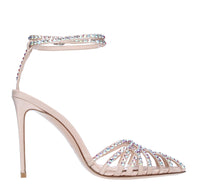 Sandali Afrodite in raso e strass 