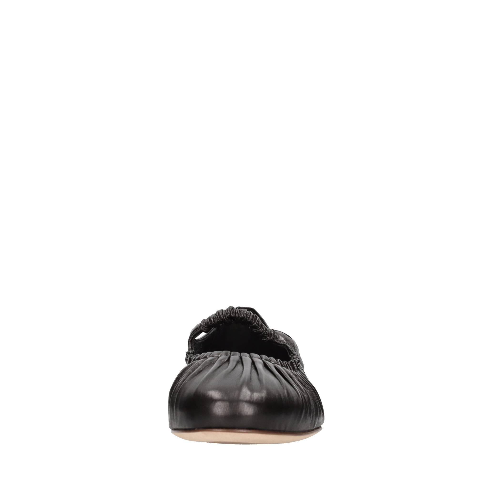 Ballerine in pelle 