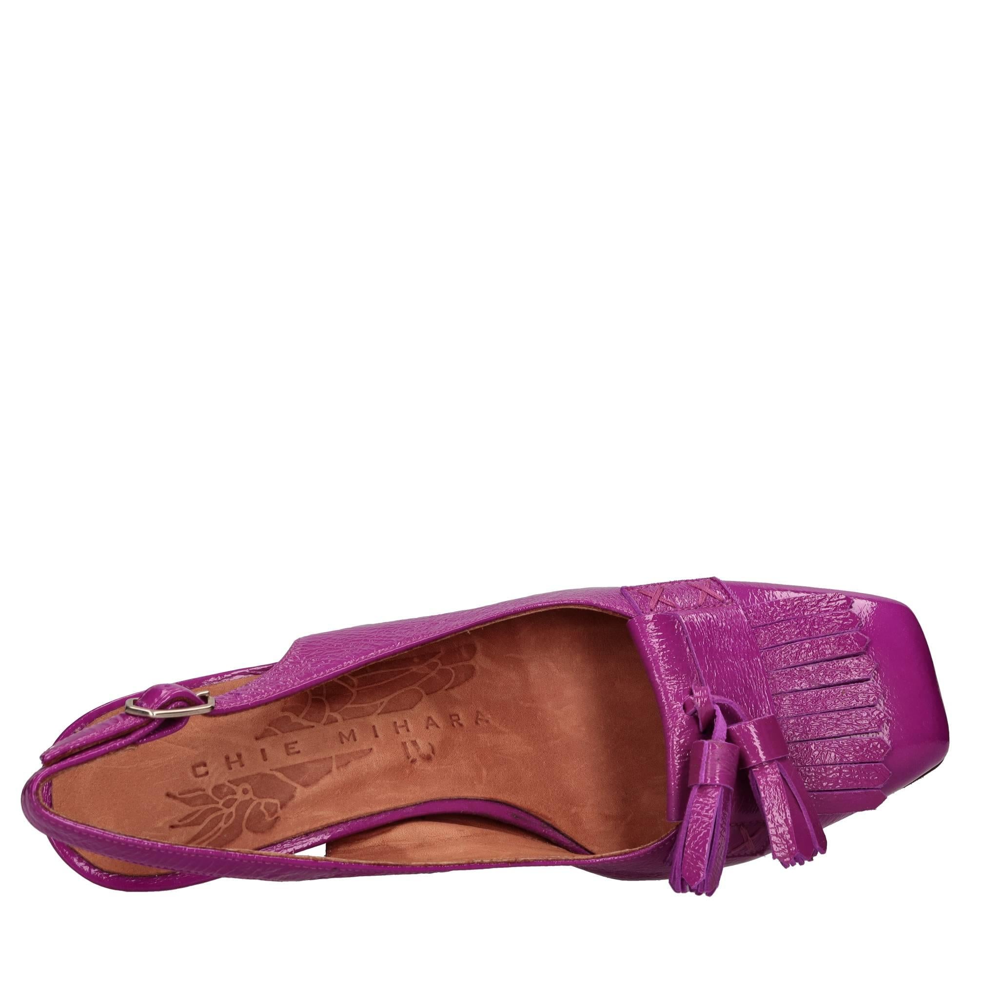Décolleté slingback in pelle modello Vincci Ferrari 