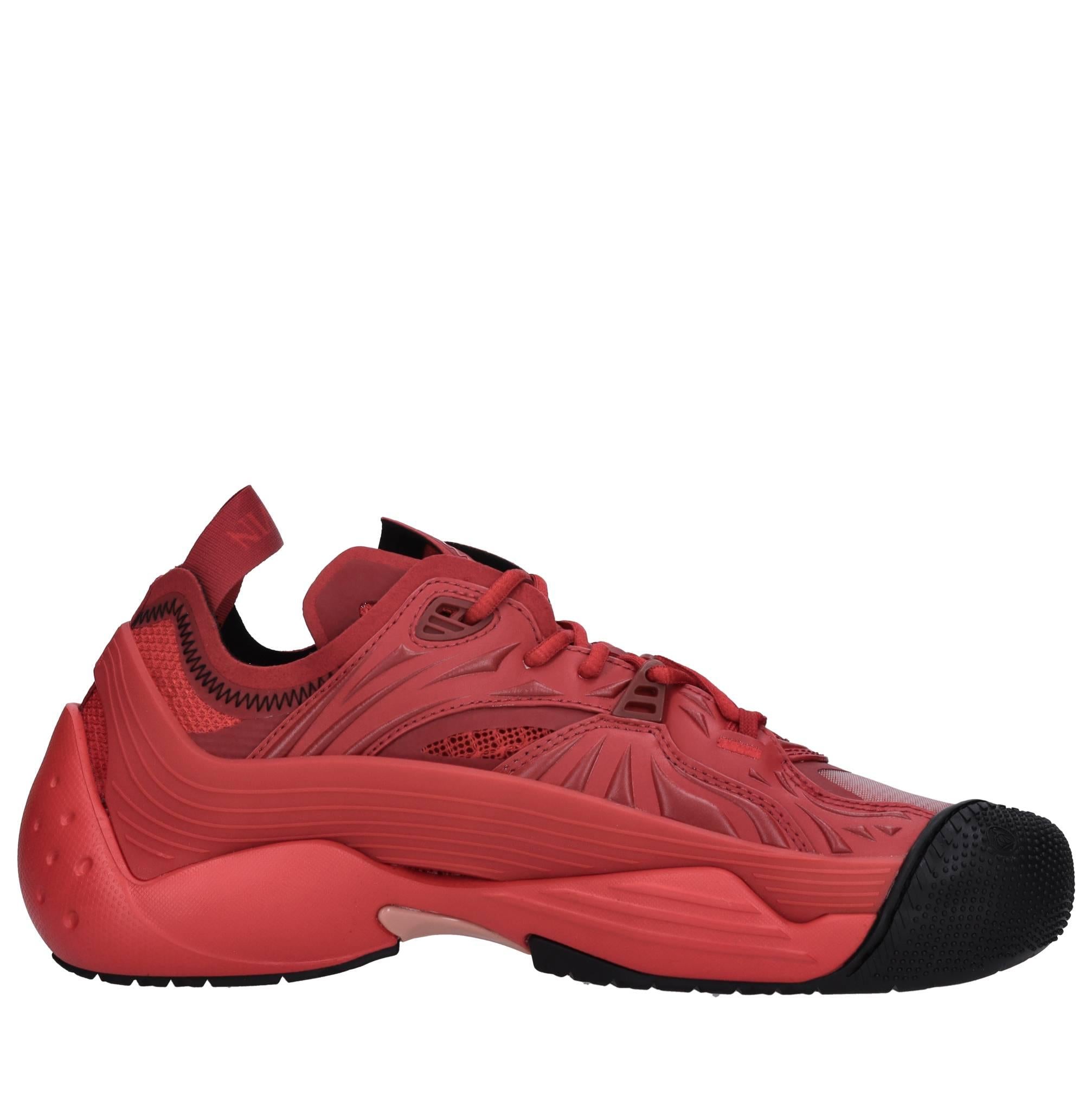 Sneakers multimateriale 